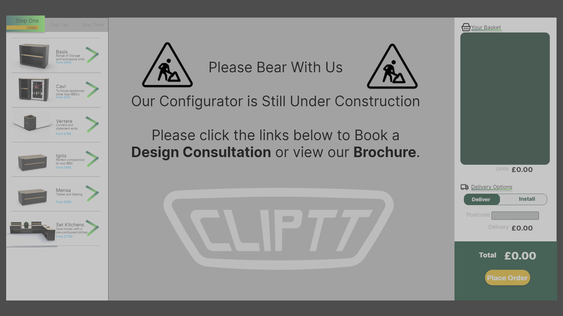 Configurator In Progress